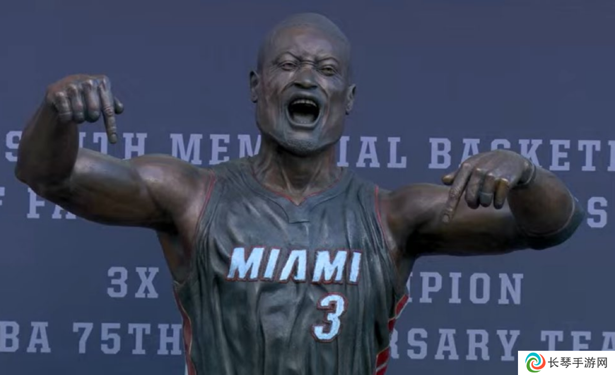 NBA史上做工最差的韦德雕像，成了外网最热的表情包