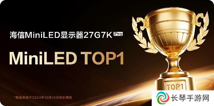 双11首日战报公布：海信显示器获MiniLED、带鱼屏双TOP1!