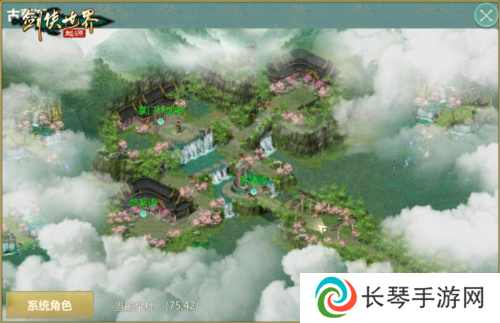 探秘古墓派《剑侠世界：起源》新门派地图曝光