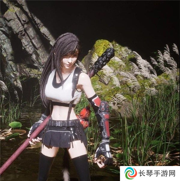 黑神话悟空替换为蒂法无头发和尾巴mod