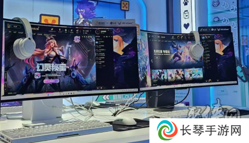 冰川白美学邂逅尖端科技：LG UltraGear™OLED电竞显示器China Joy首秀
