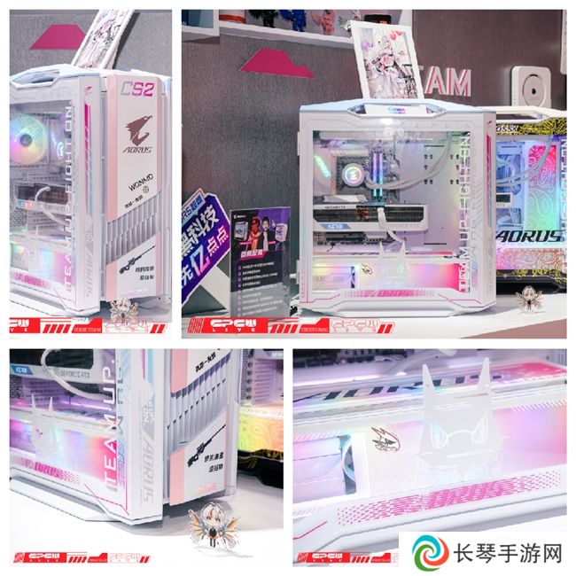 BilibiliWorld 2024，技嘉AORUS雕妹空间颜值与性能兼备