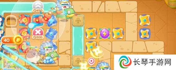 《保卫萝卜4》法老归来第98关通关攻略