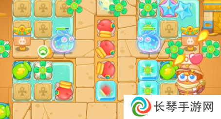 《保卫萝卜4》法老归来第91关通关攻略