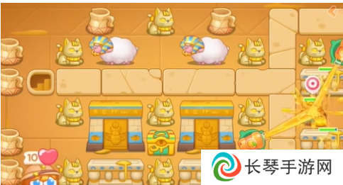 《保卫萝卜4》法老归来第82关通关攻略