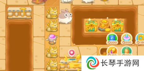 《保卫萝卜4》法老归来第78关通关攻略
