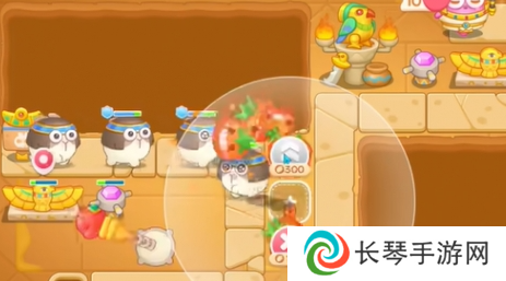 《保卫萝卜4》法老归来第83关通关攻略