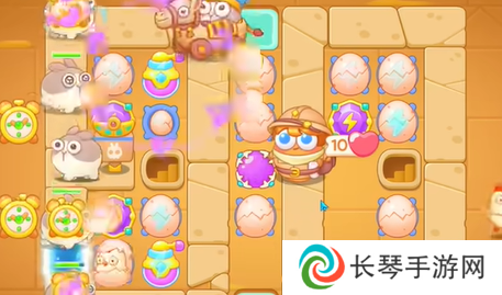 《保卫萝卜4》法老归来第80关通关攻略