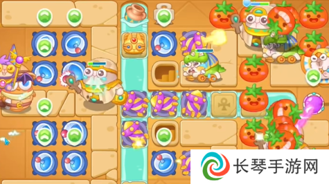 《保卫萝卜4》法老归来第84关通关攻略