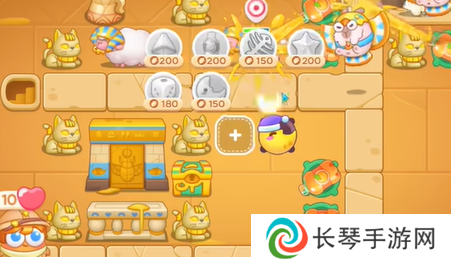 《保卫萝卜4》法老归来第82关通关攻略