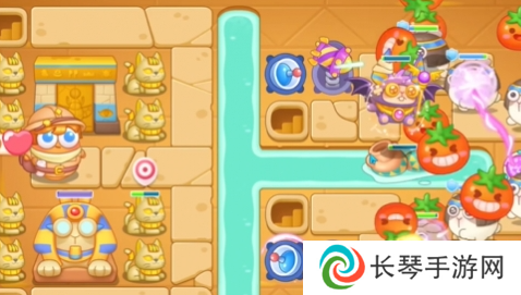 《保卫萝卜4》法老归来第84关通关攻略