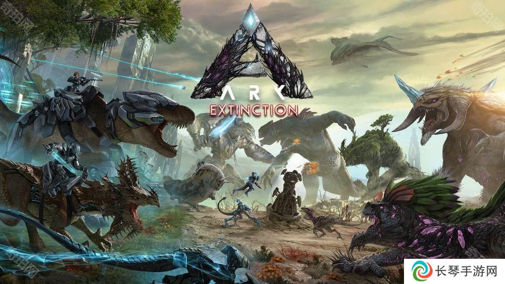 《ARK : Ultimate Mobile Edition》第三张扩充地图「灭绝 Extinction」现已推出