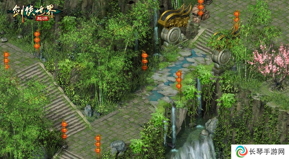 探秘古墓派！《剑侠世界：起源》新门派地图曝光
